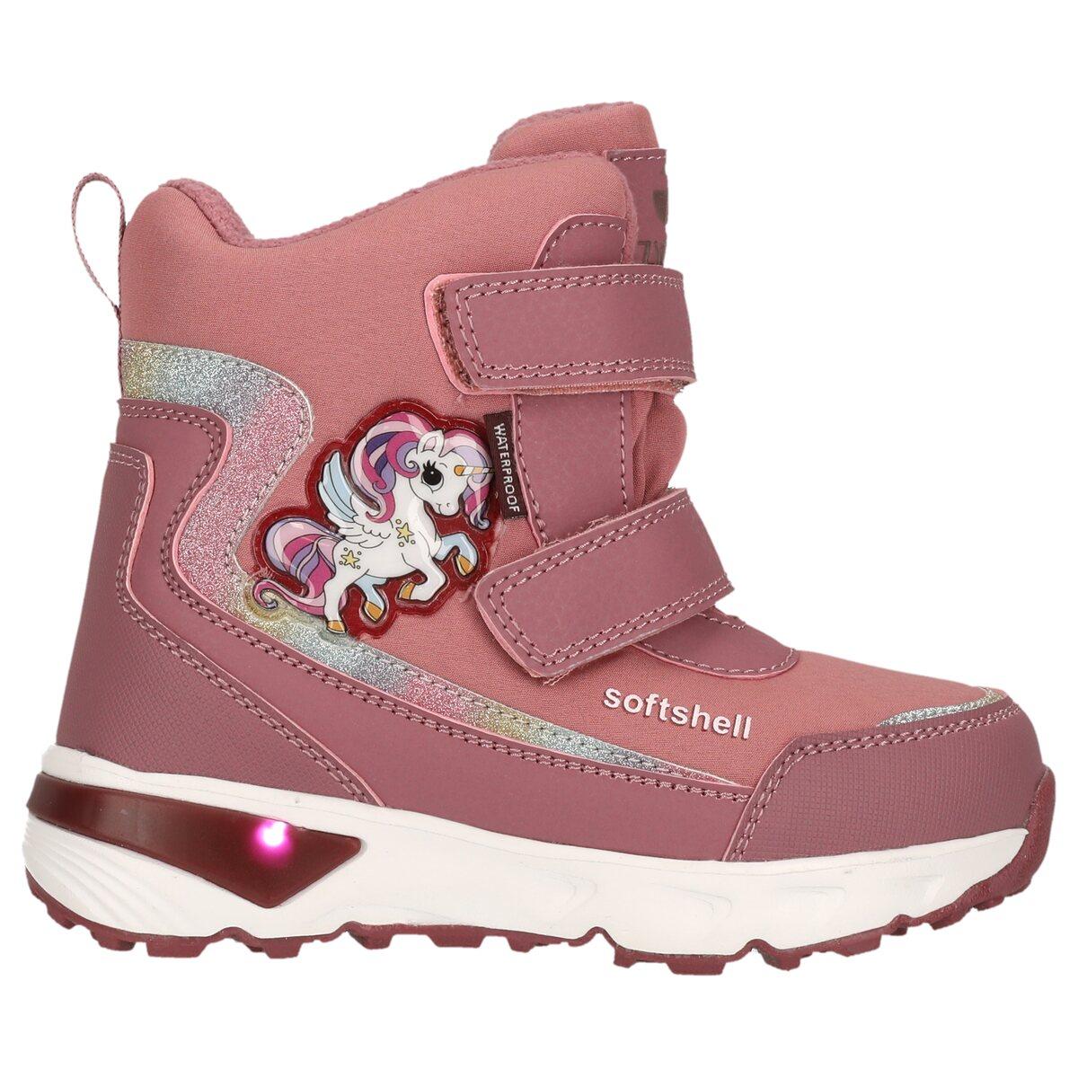 ZigZag Hidol WP Velcro Vinterstøvler M/Lys Børn Desert Rose