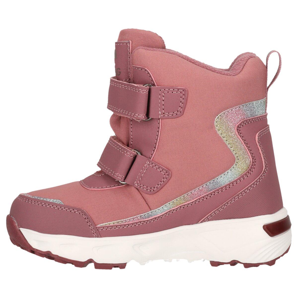 ZigZag Hidol WP Velcro Vinterstøvler M/Lys Børn Desert Rose