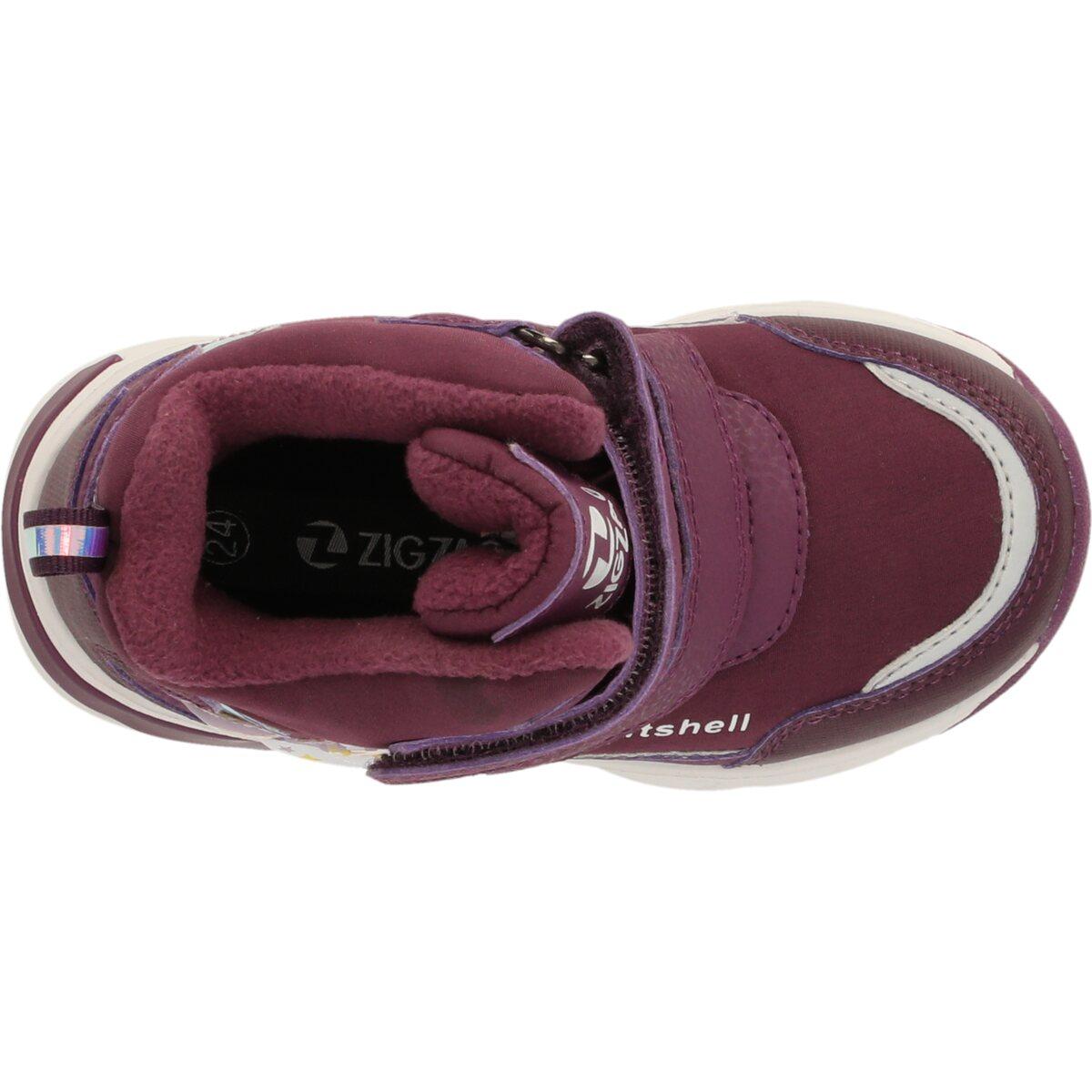 ZigZag Hidol WP Velcro Vinterstøvler M/Lys Børn Purple Pennant