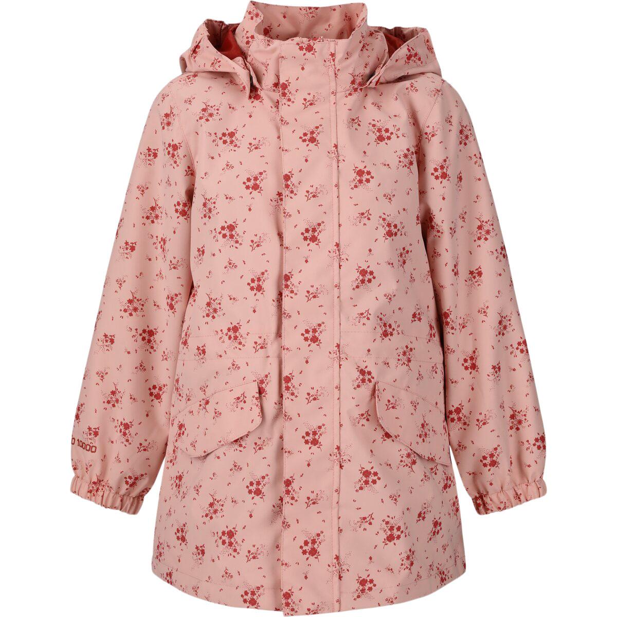 ZigZag Rebekka Printed Parka Jakke Børn Silver Pink