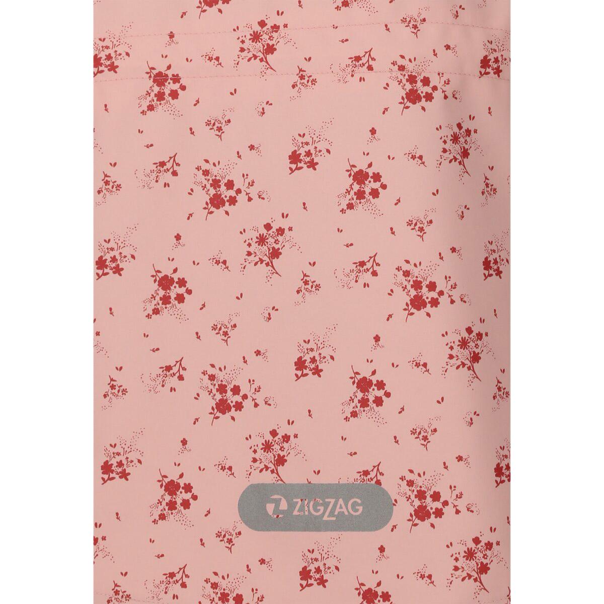 ZigZag Rebekka Printed Parka Jakke Børn Silver Pink