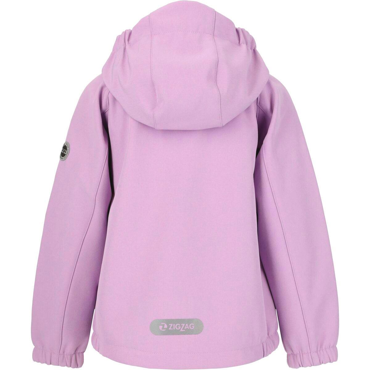 ZigZag Bjorn Softshell Jakke Børn Lavendula