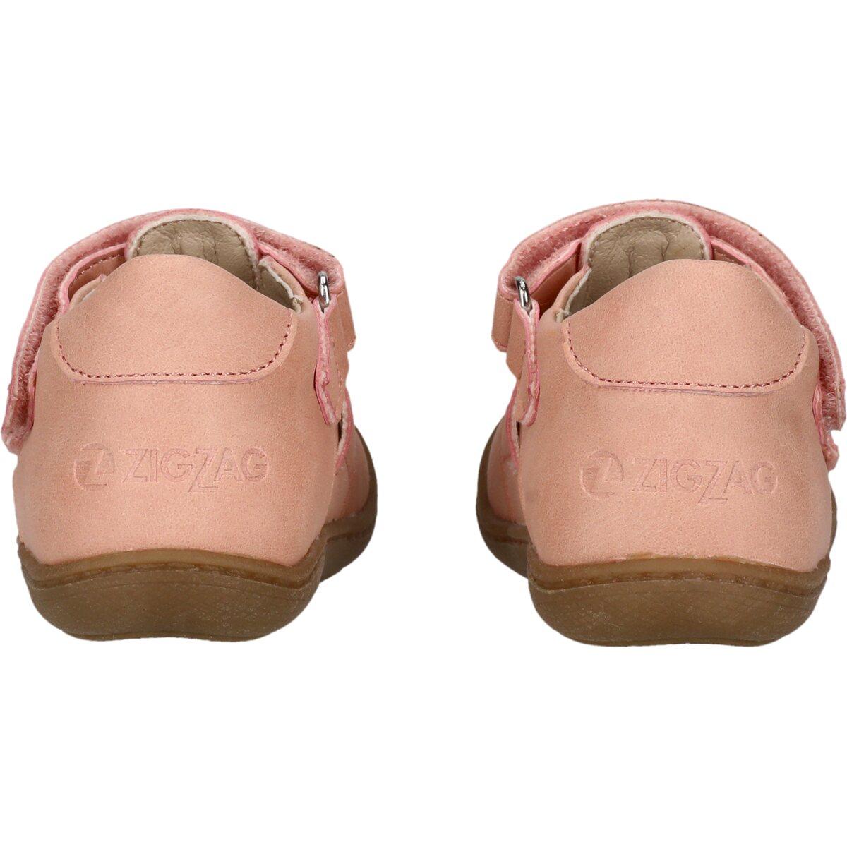 ZigZag Nelus Pre Walker Sandaler Børn Silver Pink