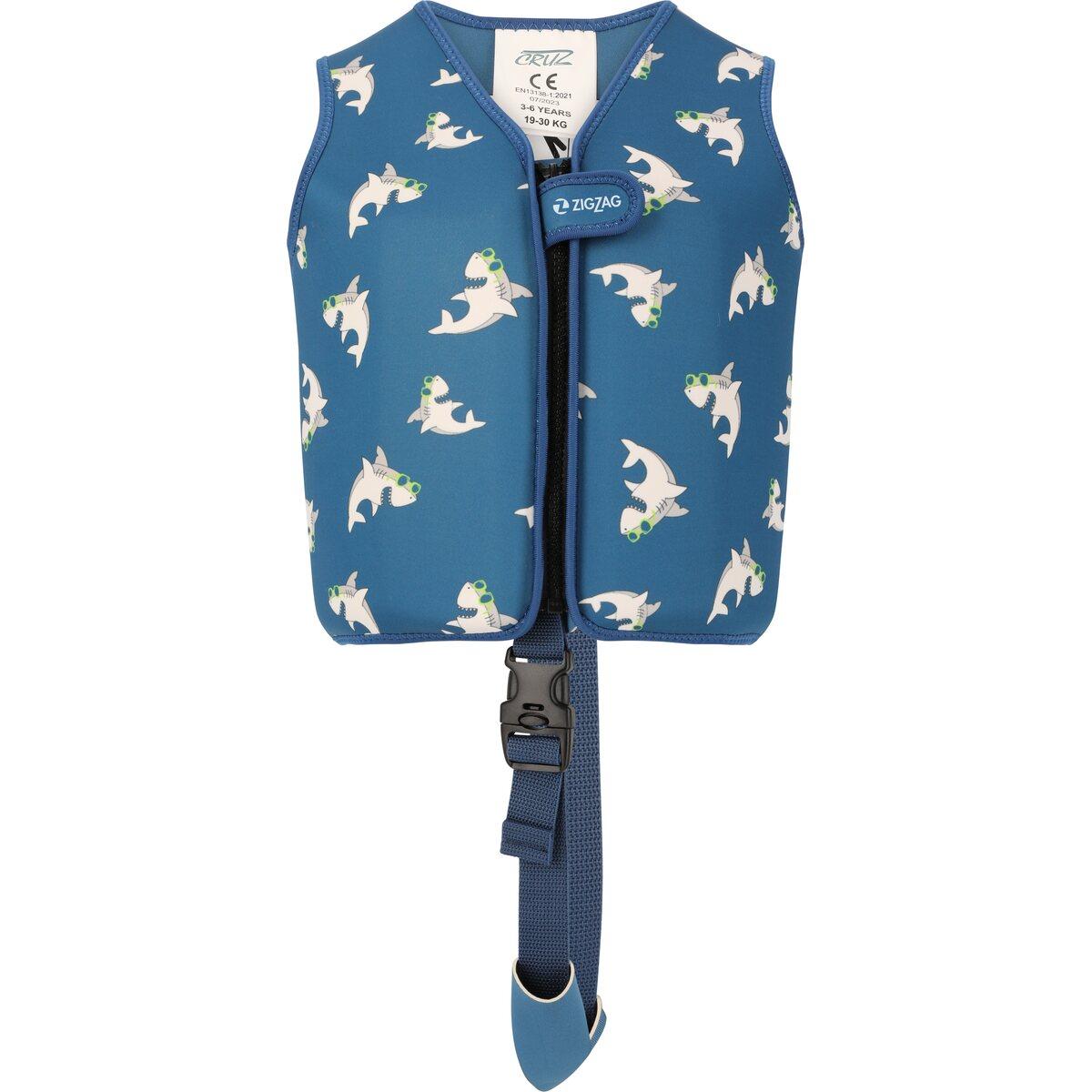 ZigZag Lamai Neoprene Svømmevest Barn Dark Blue