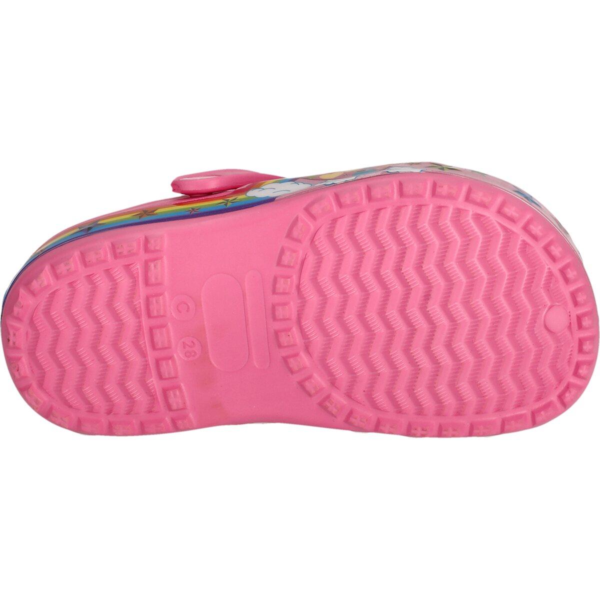 ZigZag Burundi Clogs M/Lys Børn Cotton Candy