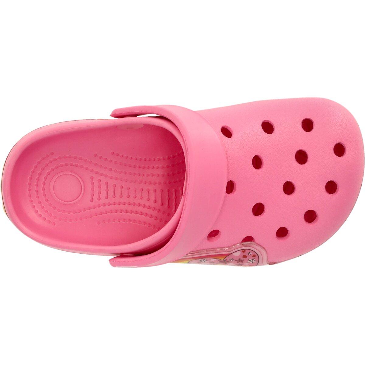 ZigZag Burundi Clogs M/Lys Børn Cotton Candy