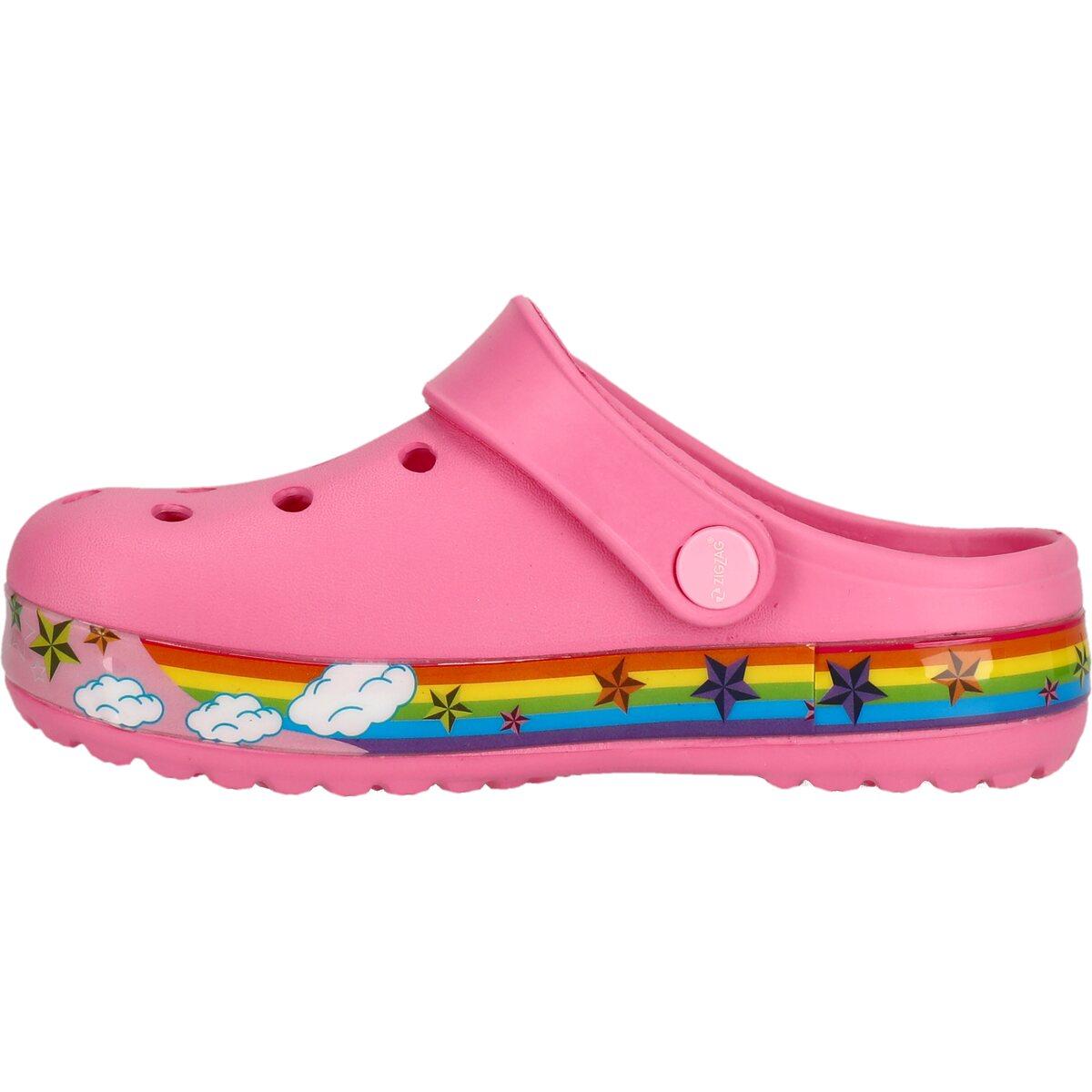 ZigZag Burundi Clogs M/Lys Børn Cotton Candy