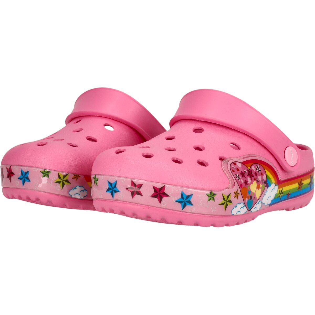 ZigZag Burundi Clogs M/Lys Børn Cotton Candy