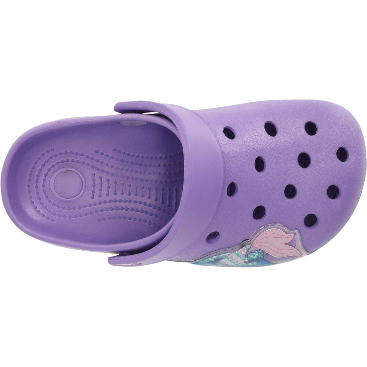 ZigZag Burundi Clogs M/Lys Børn Bright Violet