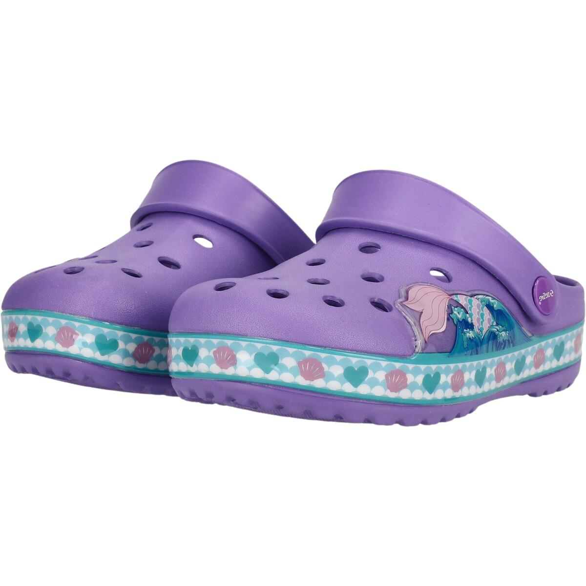 ZigZag Burundi Clogs M/Lys Børn Bright Violet