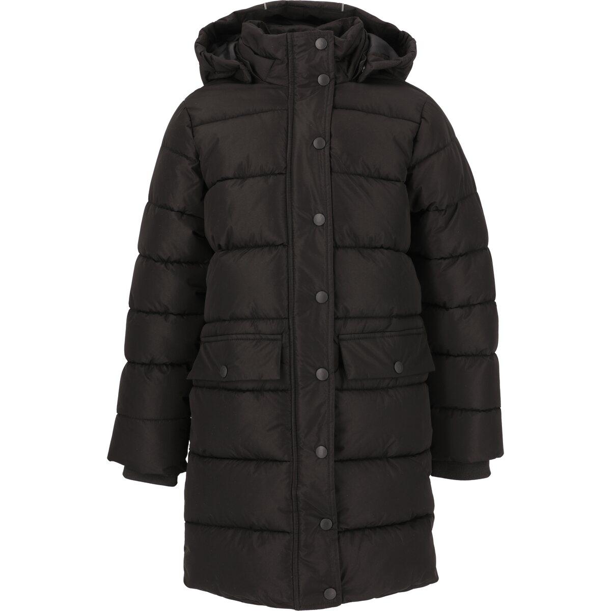 ZigZag Luisa Puffer Parka Vinterjakke Børn Black