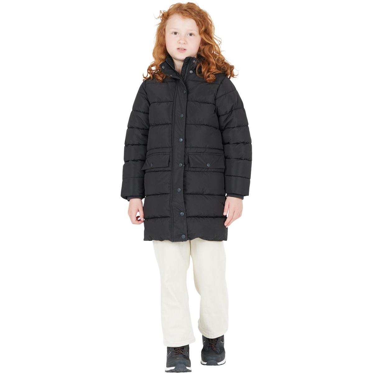 ZigZag Luisa Puffer Parka Vinterjakke Børn Black