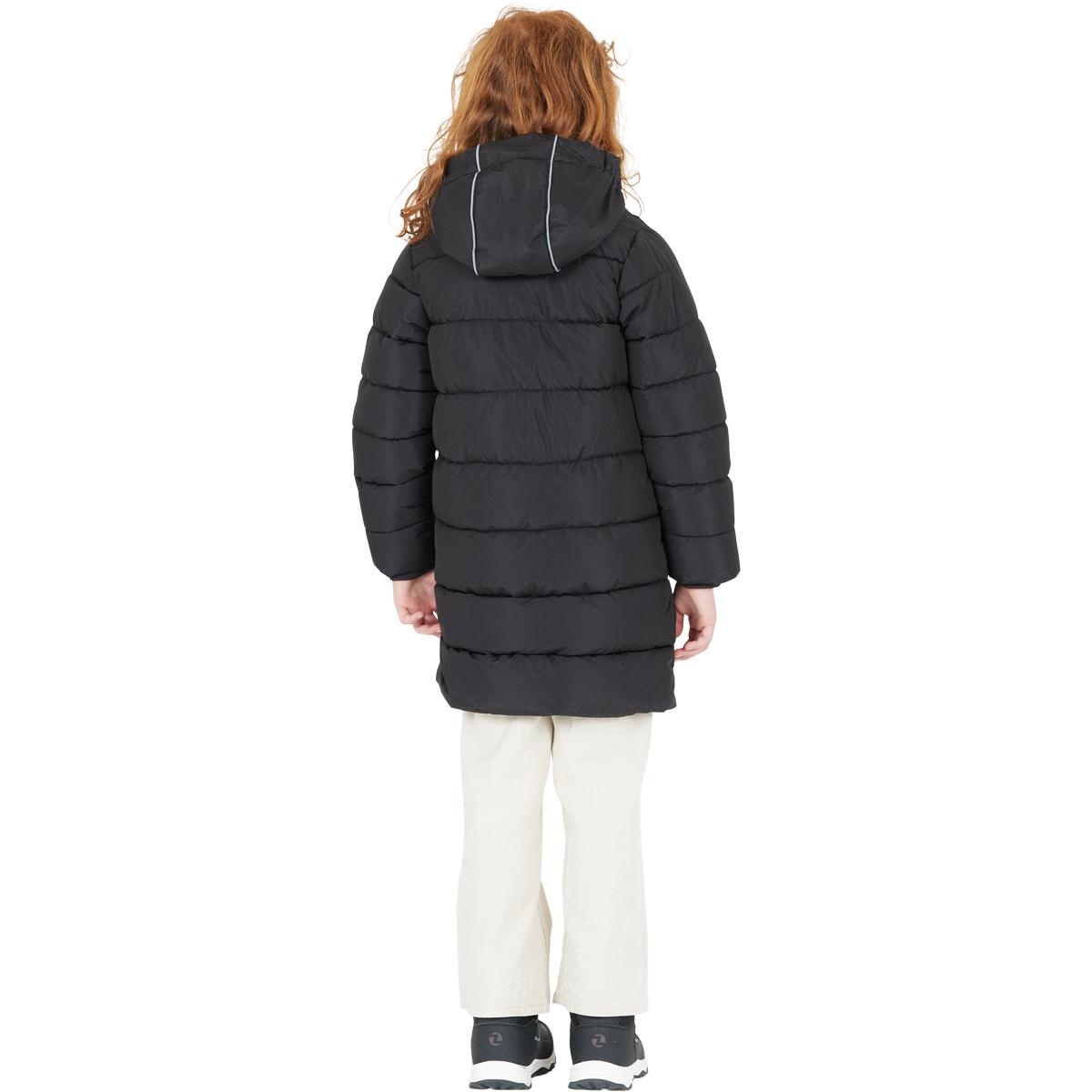 ZigZag Luisa Puffer Parka Vinterjakke Børn Black