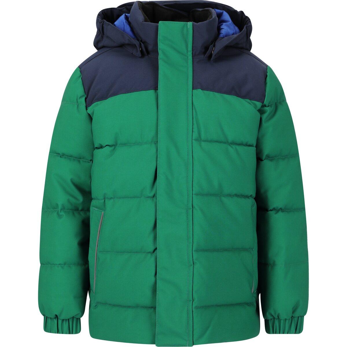 ZigZag Esra Puffer Dunjakke Barn Alpine Green