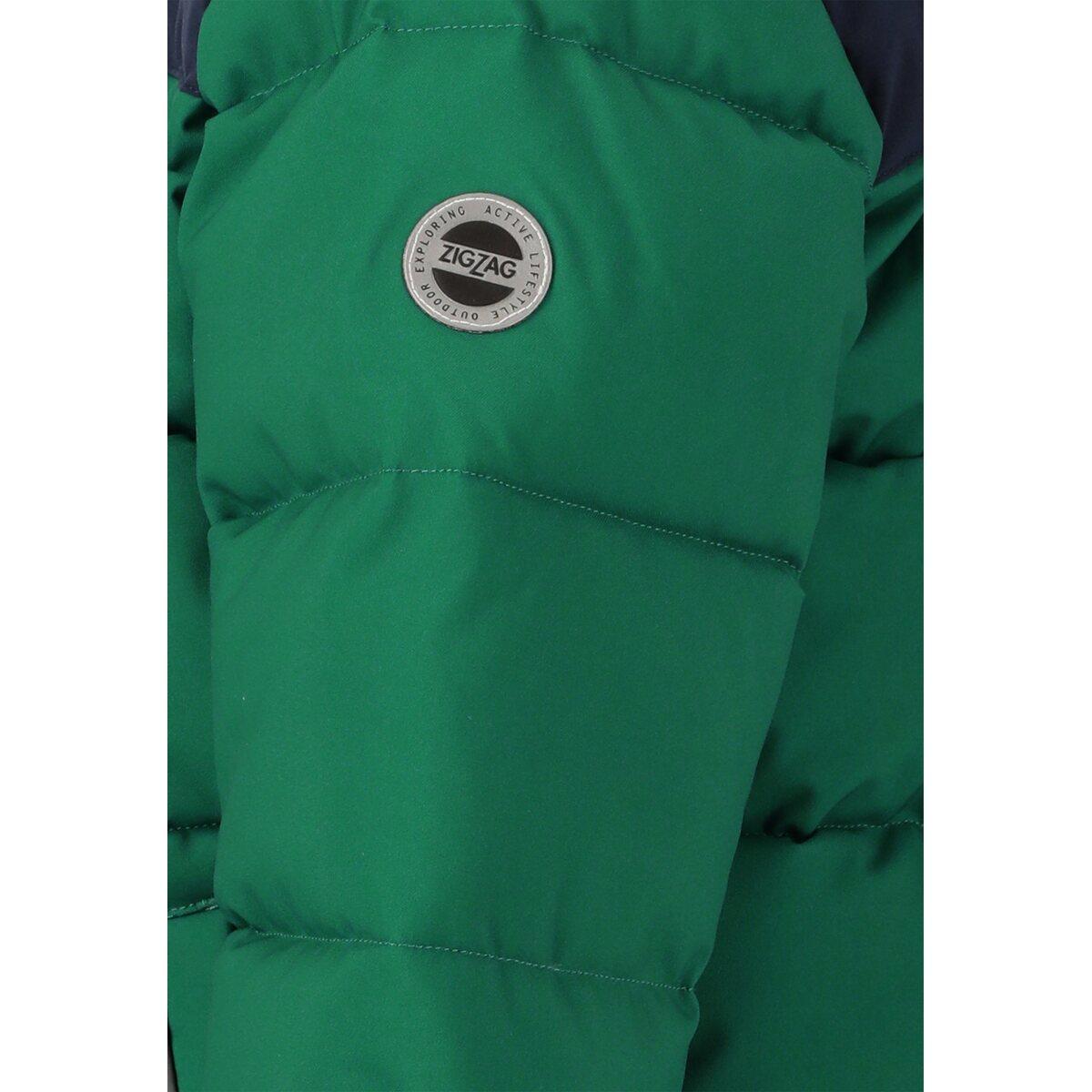 ZigZag Esra Puffer Dunjakke Barn Alpine Green