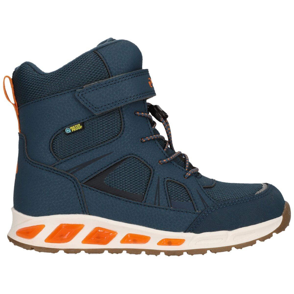 ZigZag Clementu WP Velcro Vinterstøvler M/Lys Børn Legion Blue
