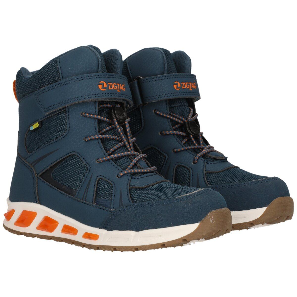 ZigZag Clementu WP Velcro Vinterstøvler M/Lys Børn Legion Blue