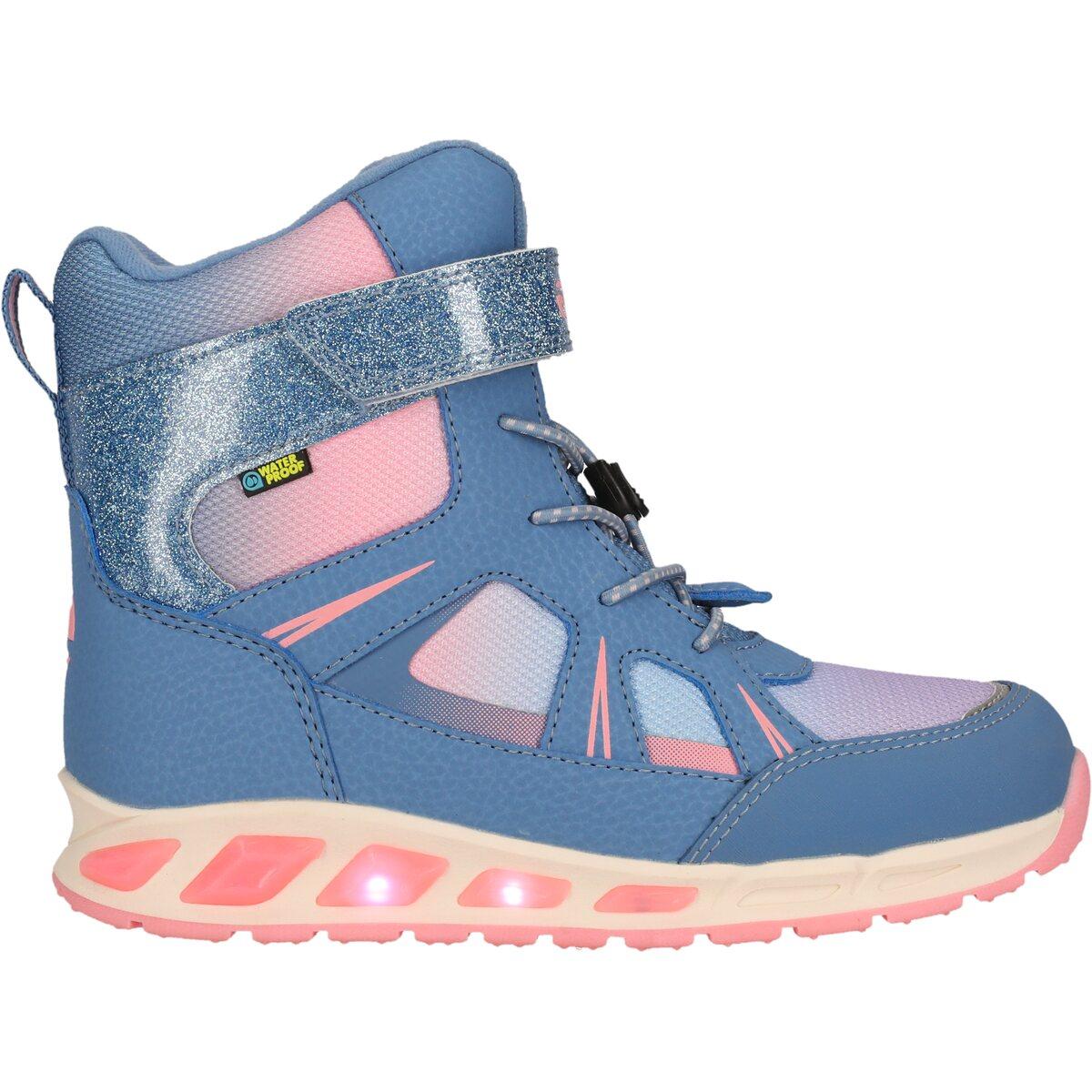 ZigZag Clementu WP Velcro Vinterstøvler M/Lys Børn Polaris Star