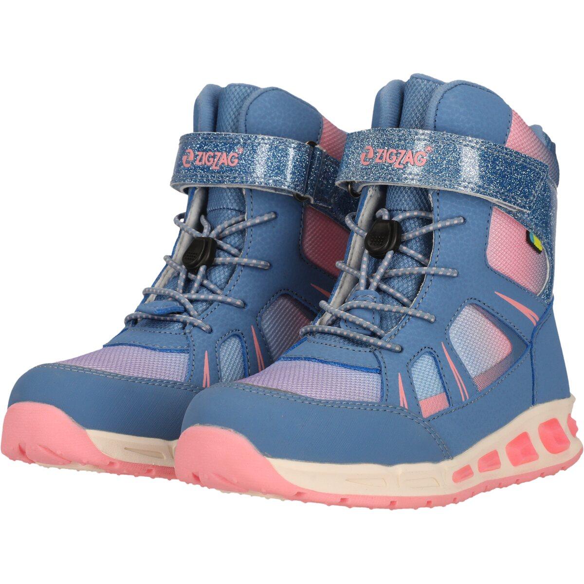 ZigZag Clementu WP Velcro Vinterstøvler M/Lys Børn Polaris Star