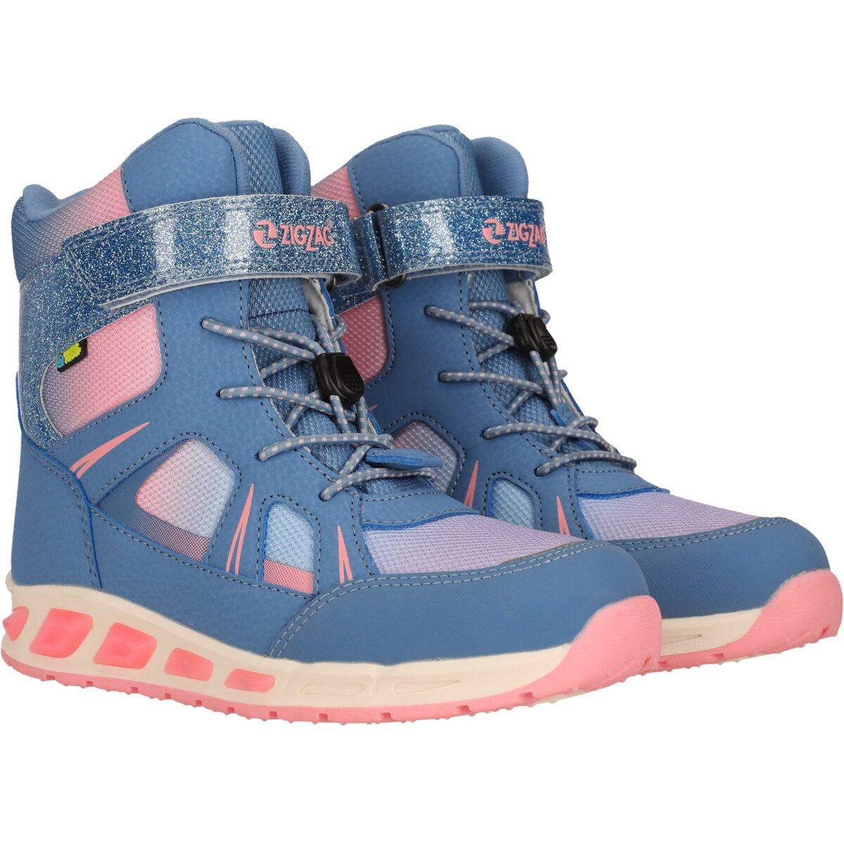 ZigZag Clementu WP Velcro Vinterstøvler M/Lys Børn Polaris Star
