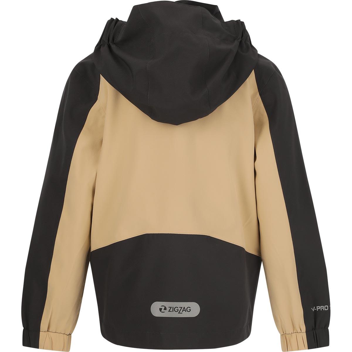 ZigZag Lemon Softshell Jakke Børn Travertine