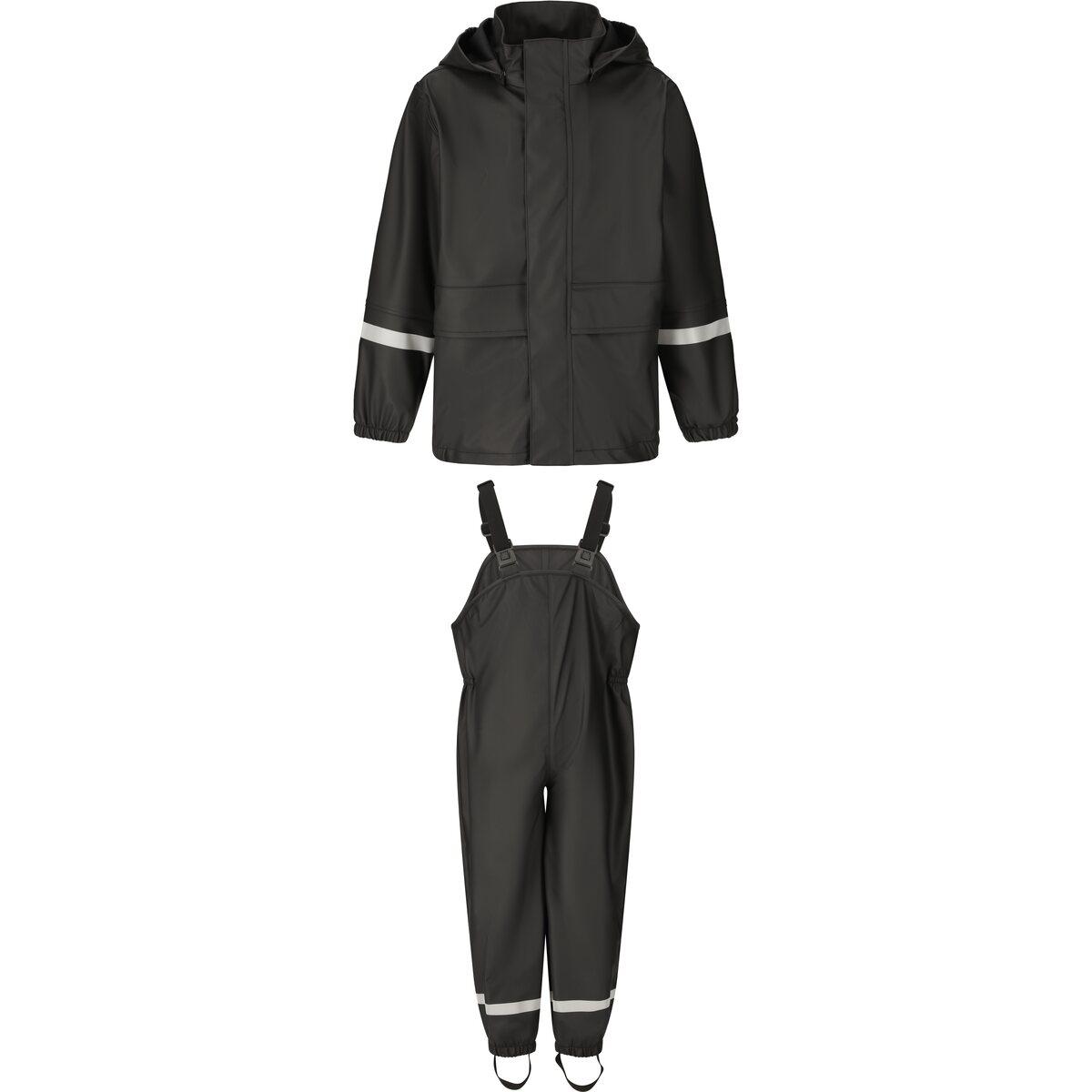 ZigZag Simba PU Regnsæt Børn Black