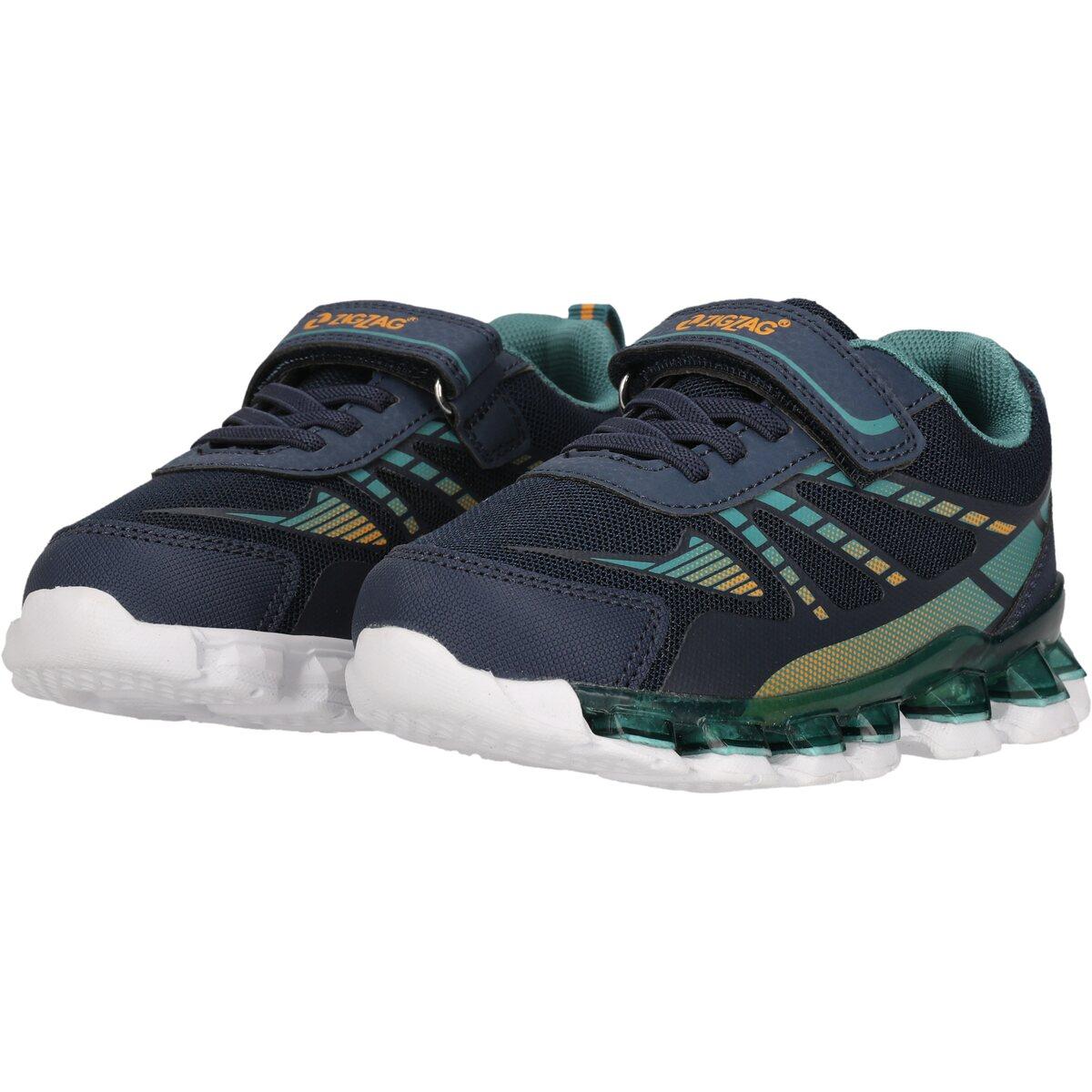 ZigZag Nunsta Velcro Sneakers M/Lys Børn Navy