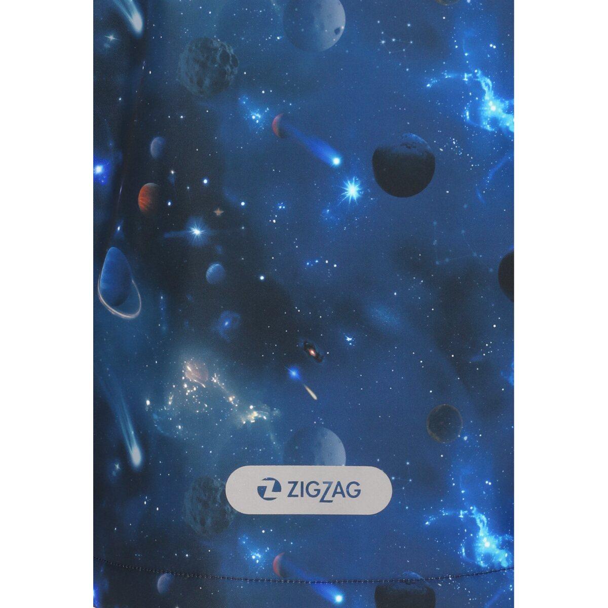 ZigZag Funzone Printed Skijakke Barn Estate Blue