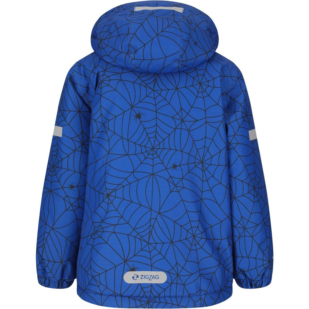ZigZag Funzone Printed Skijakke Barn Nautical Blue