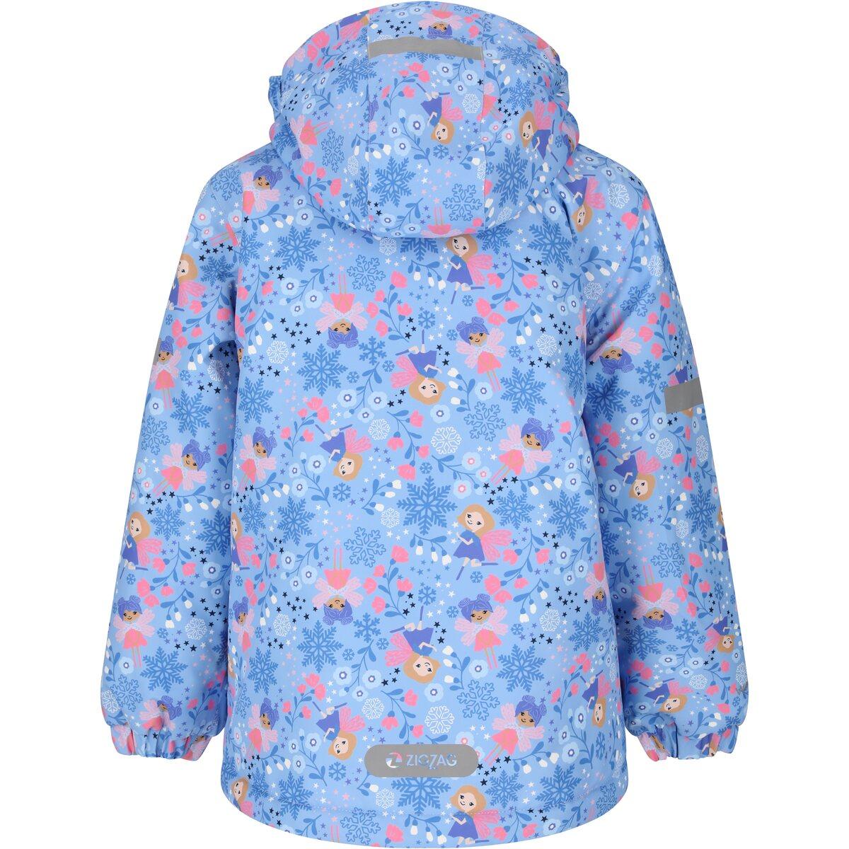 ZigZag Funzone Printed Skijakke Barn Polaris Star