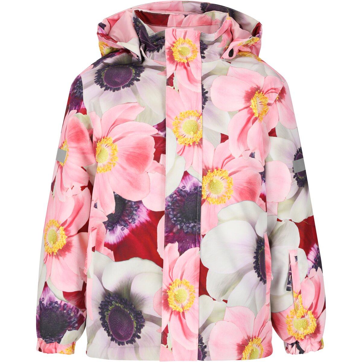 ZigZag Funzone Printed Skijakke Børn Pink Lady