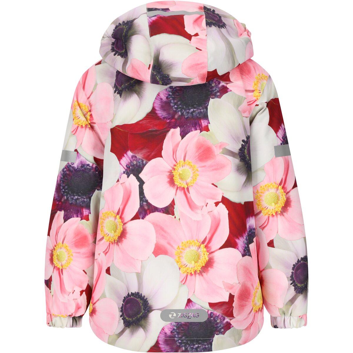 ZigZag Funzone Printed Skijakke Børn Pink Lady
