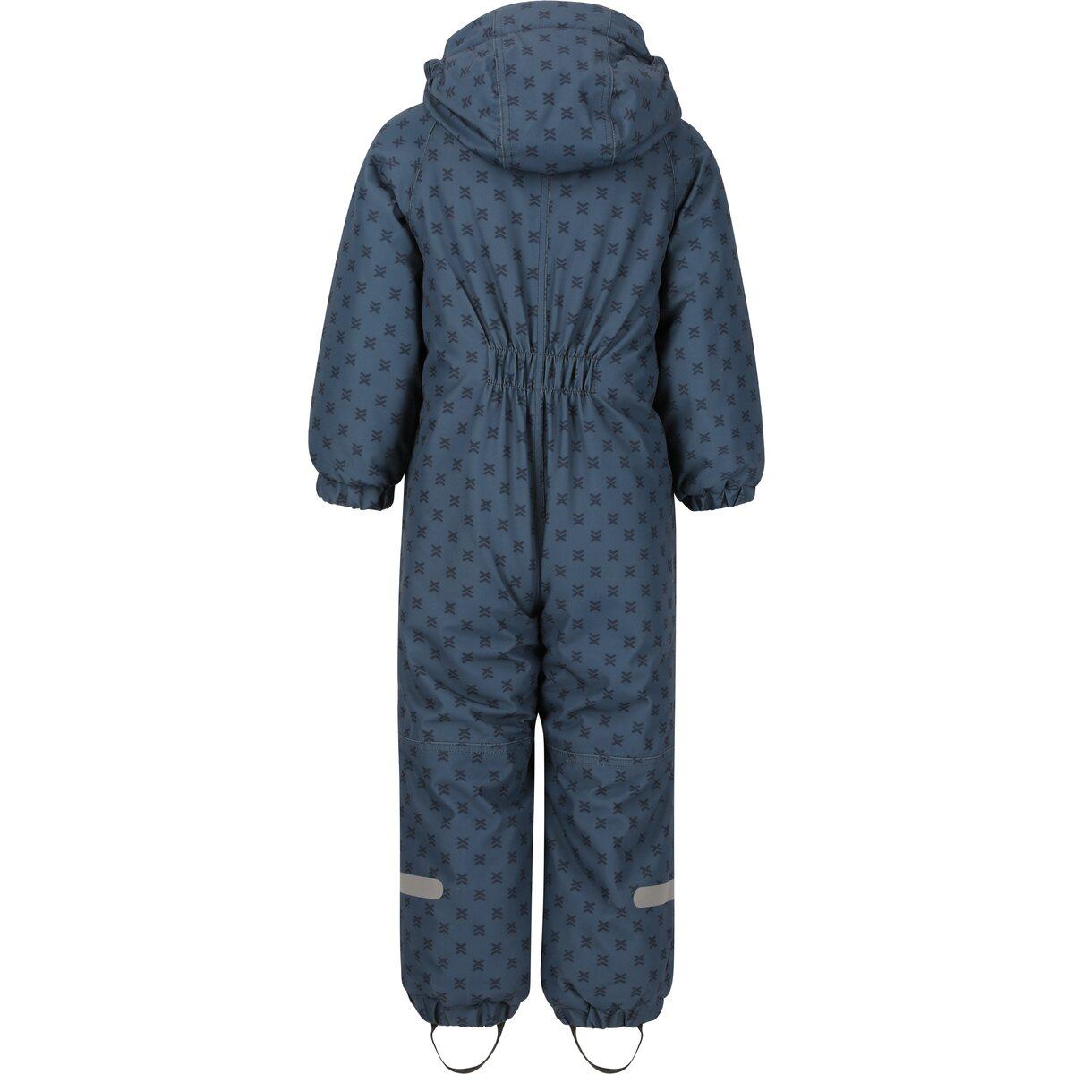 ZigZag Freeze 2-Zipper Flyverdragt Børn Navy