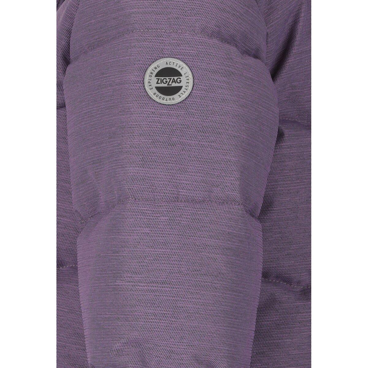 ZigZag Pennie Melange Puffer Parka Jakke Børn Grape Compote