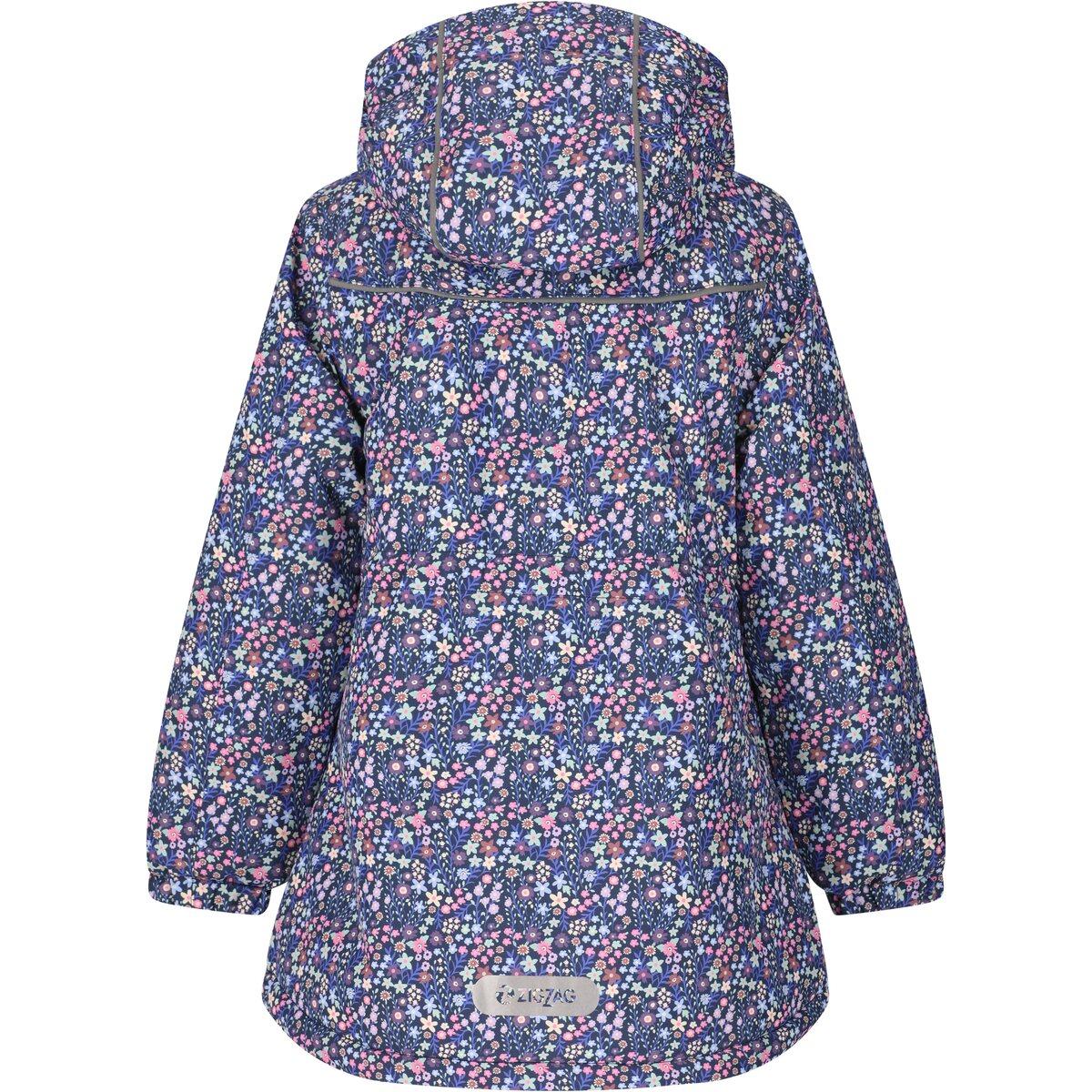 ZigZag Angelina V2 Printed Parka Jakke Børn Begonia Pink