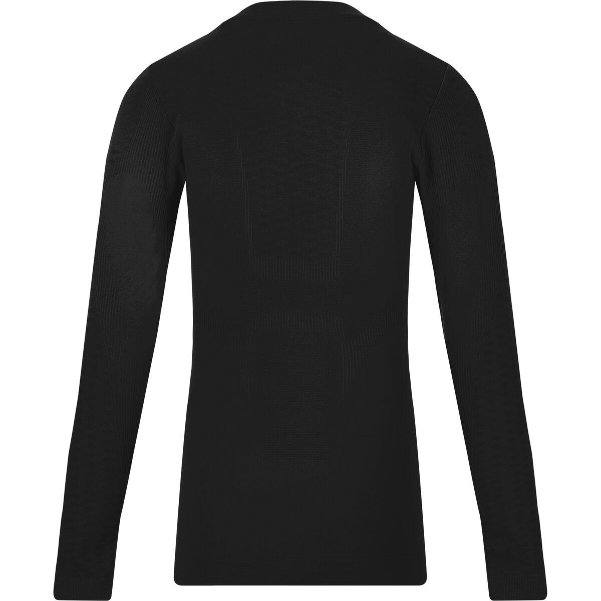 ZigZag Gualala Seamless Skiundertøj Børn Black