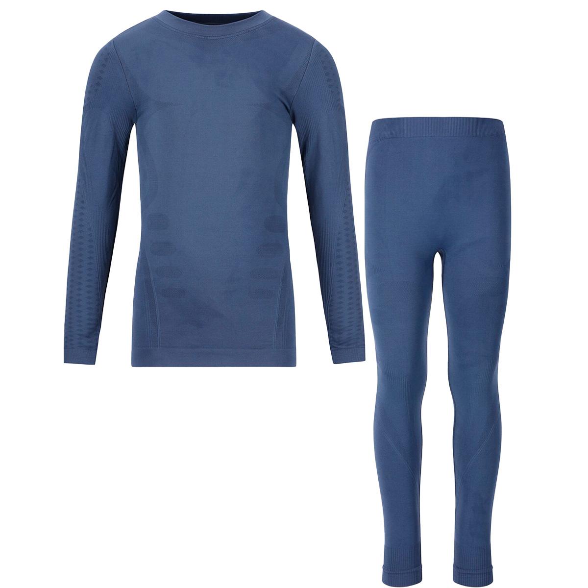 ZigZag Gualala Seamless Superundertøy Barn Dark Denim