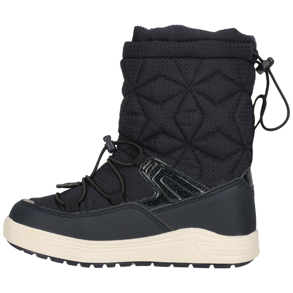 ZigZag Bahill WP Velcro Vinterstøvler Børn Dress Blues
