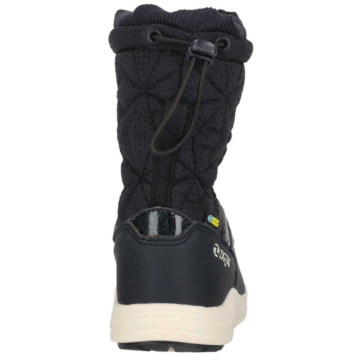ZigZag Bahill WP Velcro Vinterstøvler Børn Dress Blues