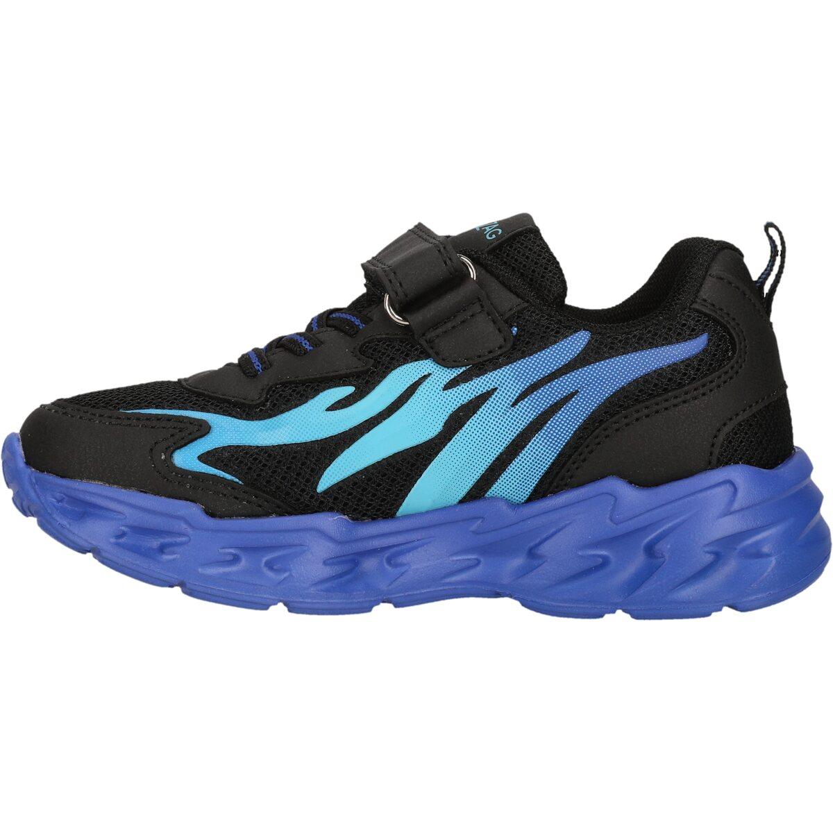 ZigZag Gukal Sneakers M/Lys Børn Royal Blue