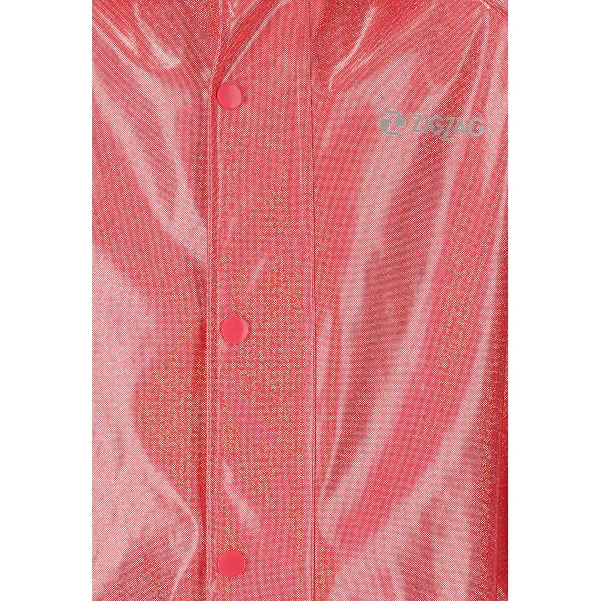 ZigZag Sylvia Glitter PU Regnsæt Børn Diva Pink