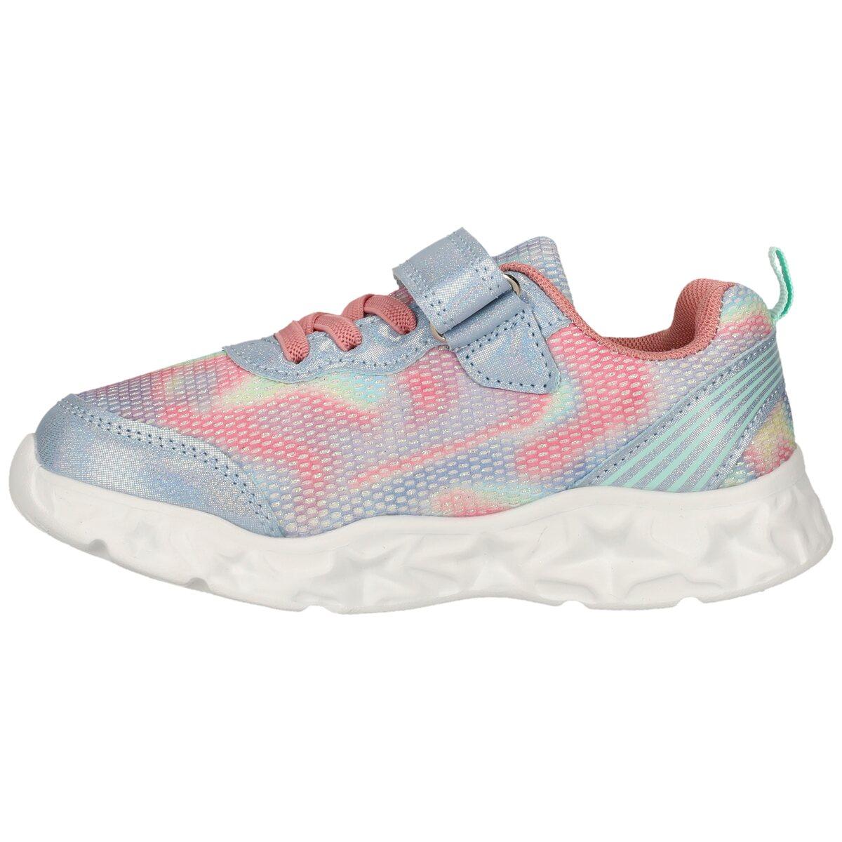 ZigZag Hellin Velcro Sneakers M/Lys Børn Blue Heron