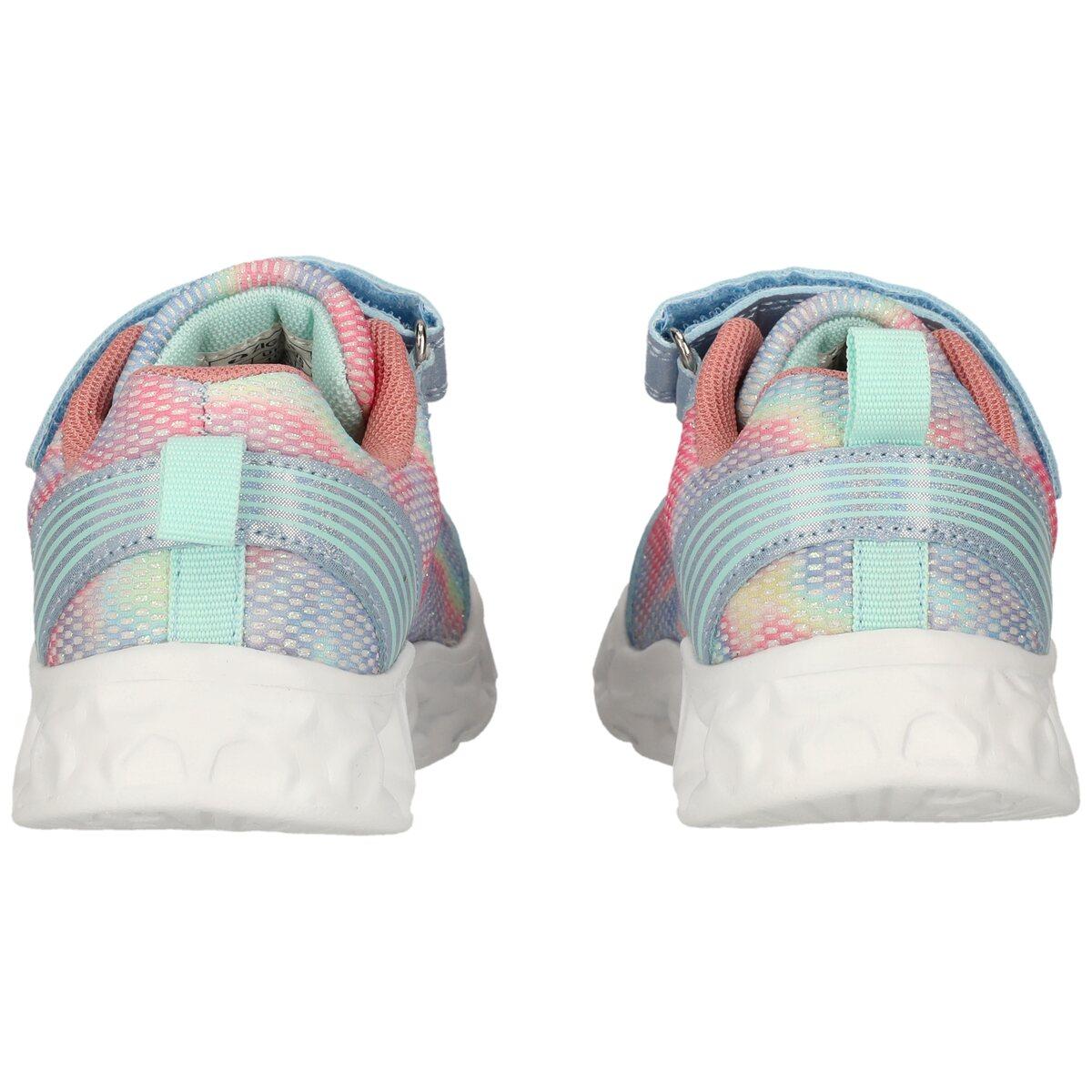 ZigZag Hellin Velcro Sneakers M/Lys Børn Blue Heron