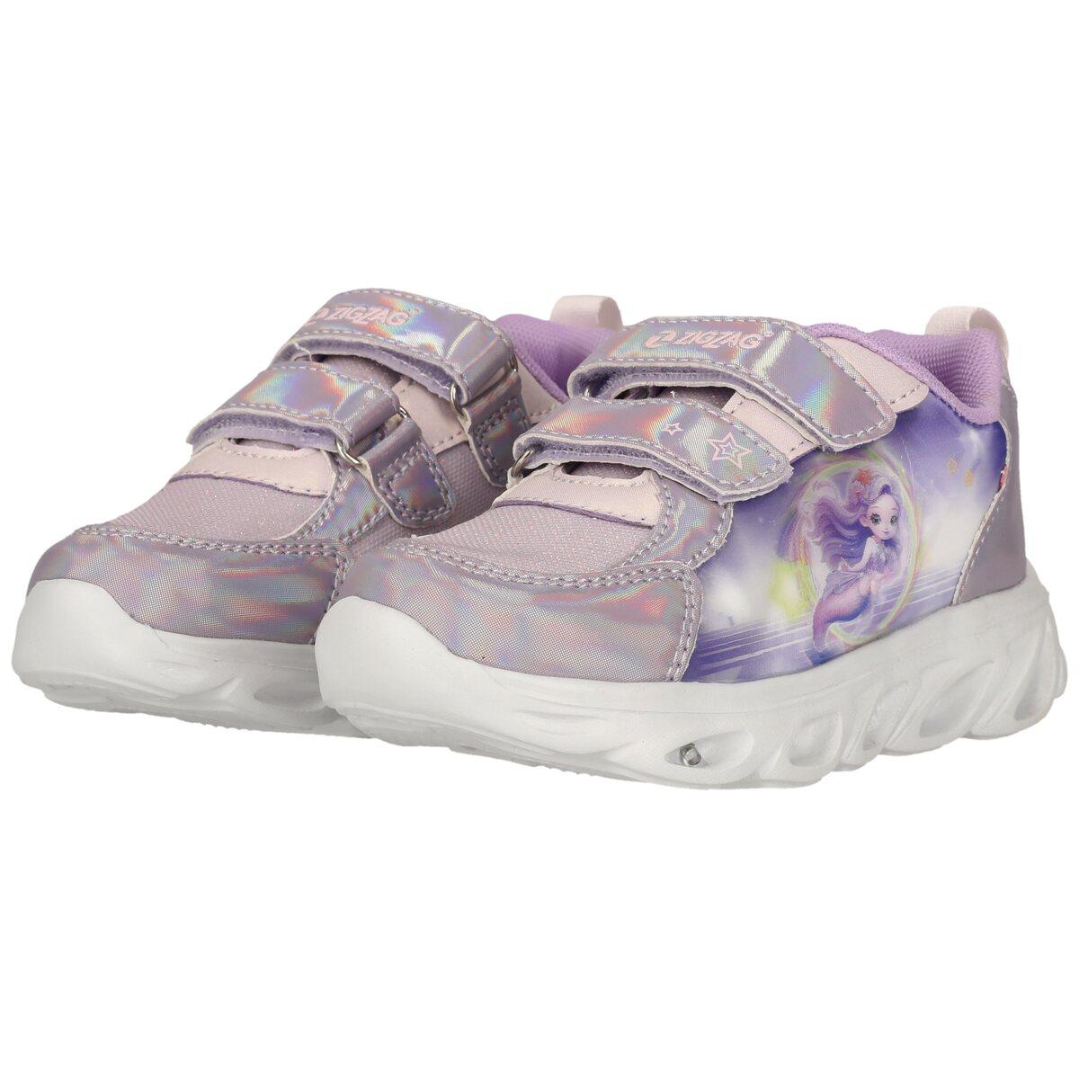 ZigZag Ronda 5D Velcro Sneakers M/Lys Børn Languid Lavender