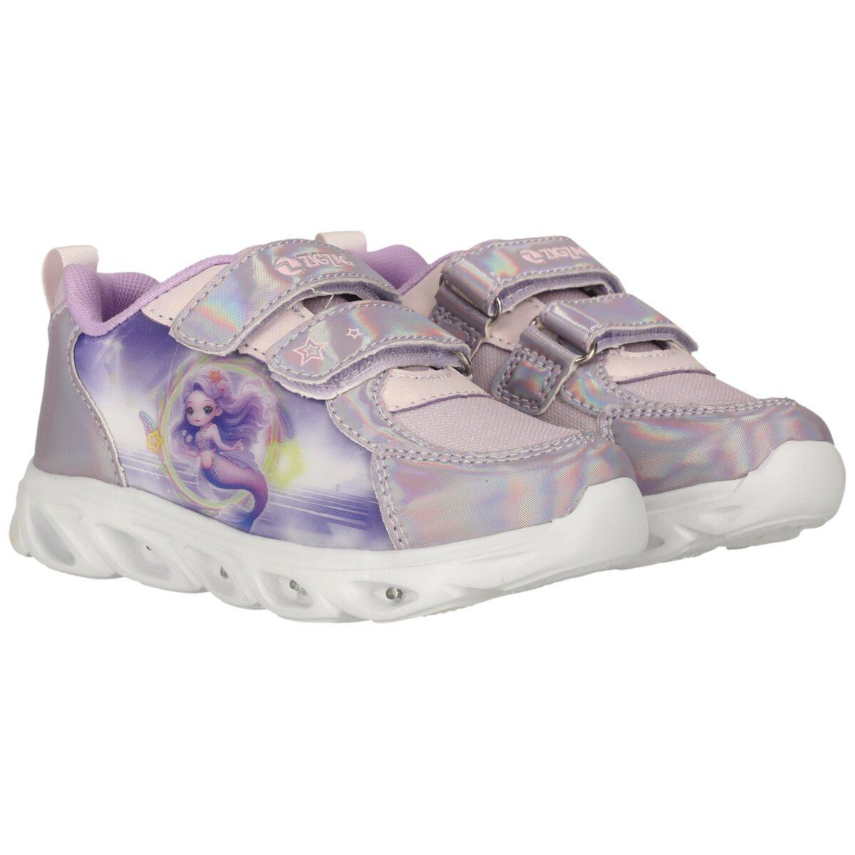 ZigZag Ronda 5D Velcro Sneakers M/Lys Børn Languid Lavender