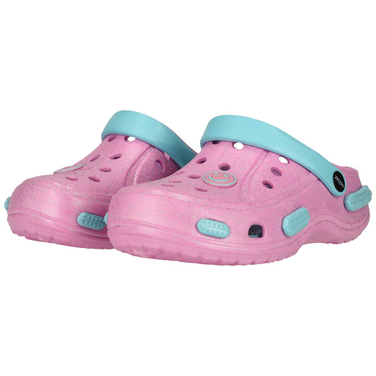 ZigZag Burab Glitter V2 Clogs Børn Cotton Candy