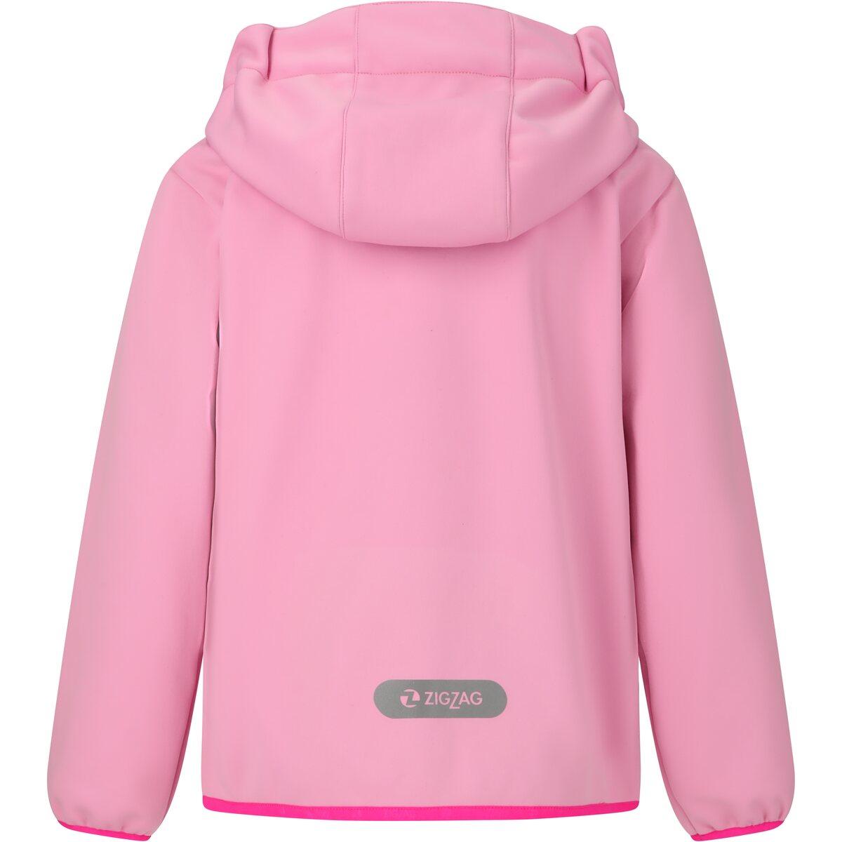 ZigZag Rockhill Softshell Jakke Børn Begonia Pink