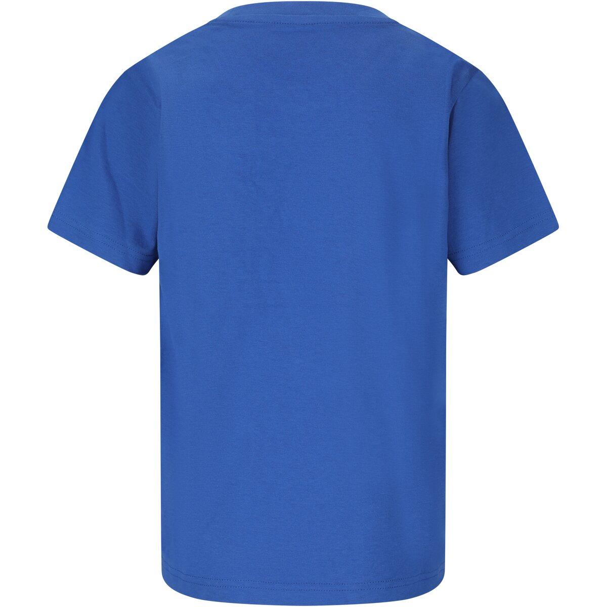ZigZag Blue Web T-shirt Børn Olympian Blue