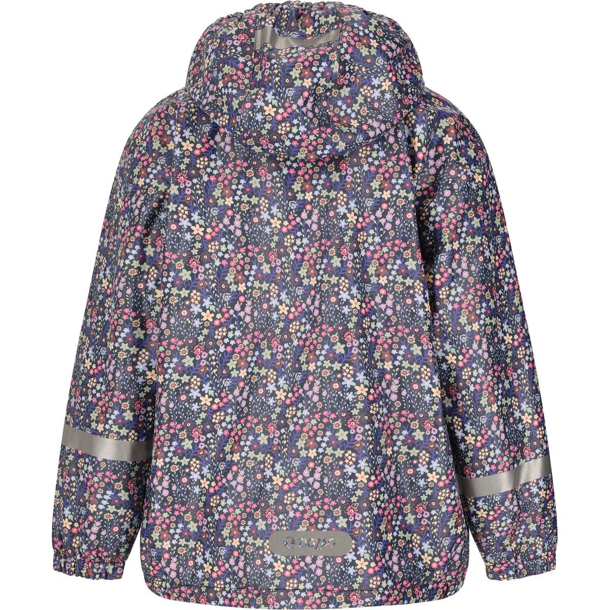 ZigZag Maren AOP Fleece PU Regnsæt Børn Multi/Navy