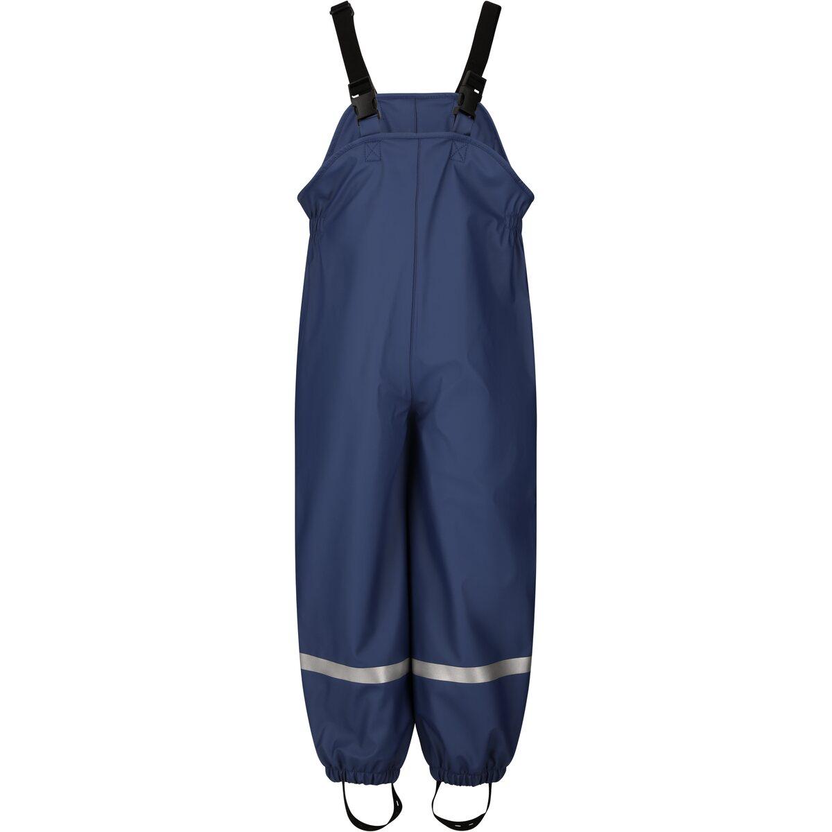 ZigZag Maren AOP Fleece PU Regnsæt Børn Multi/Navy